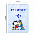 Snoopy Personalised Passport Cover