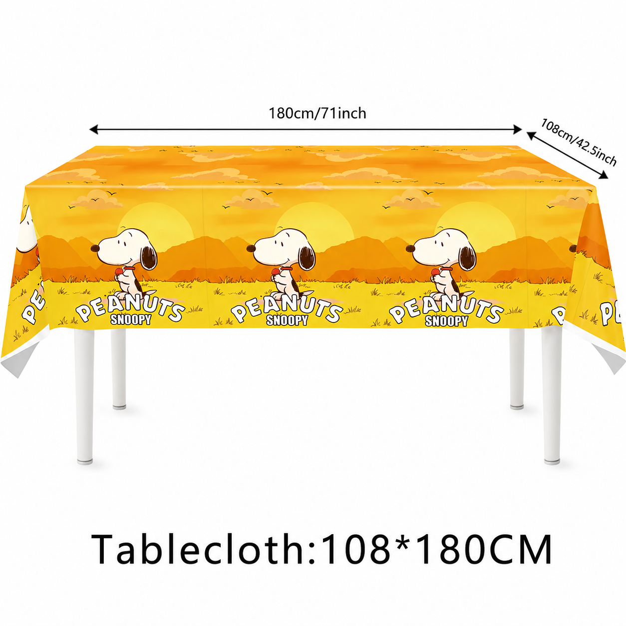 Snoopy & Friends Party Decor