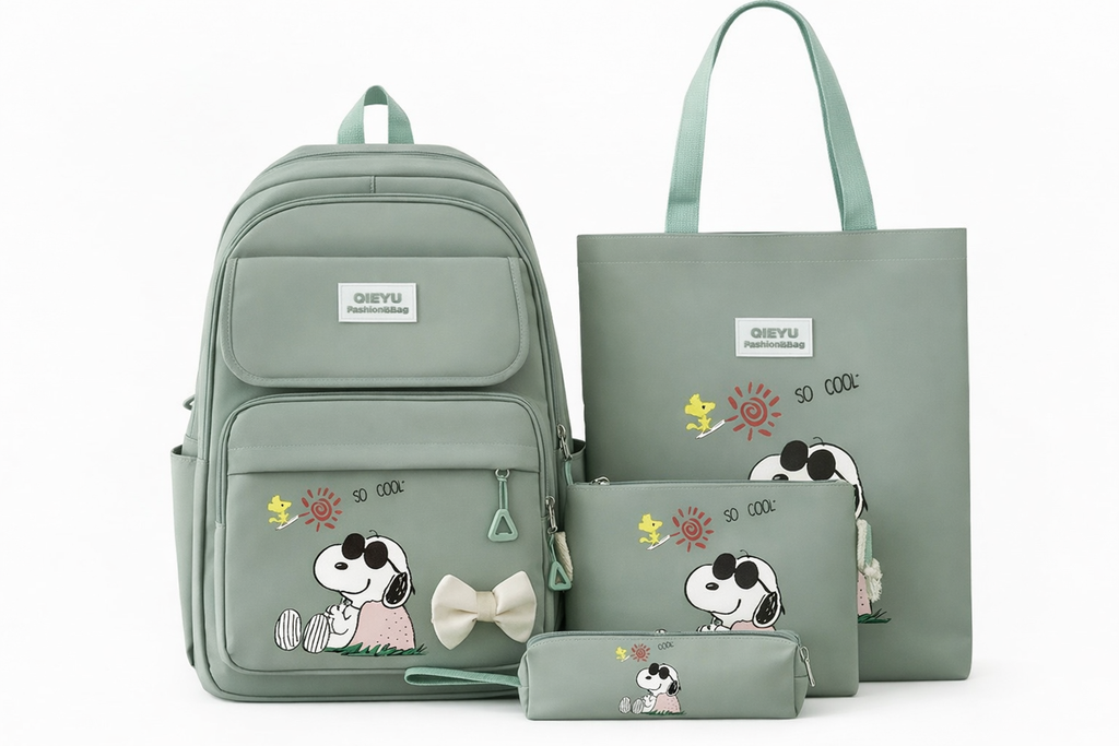 Snoopy Essential 4pcs Backpack