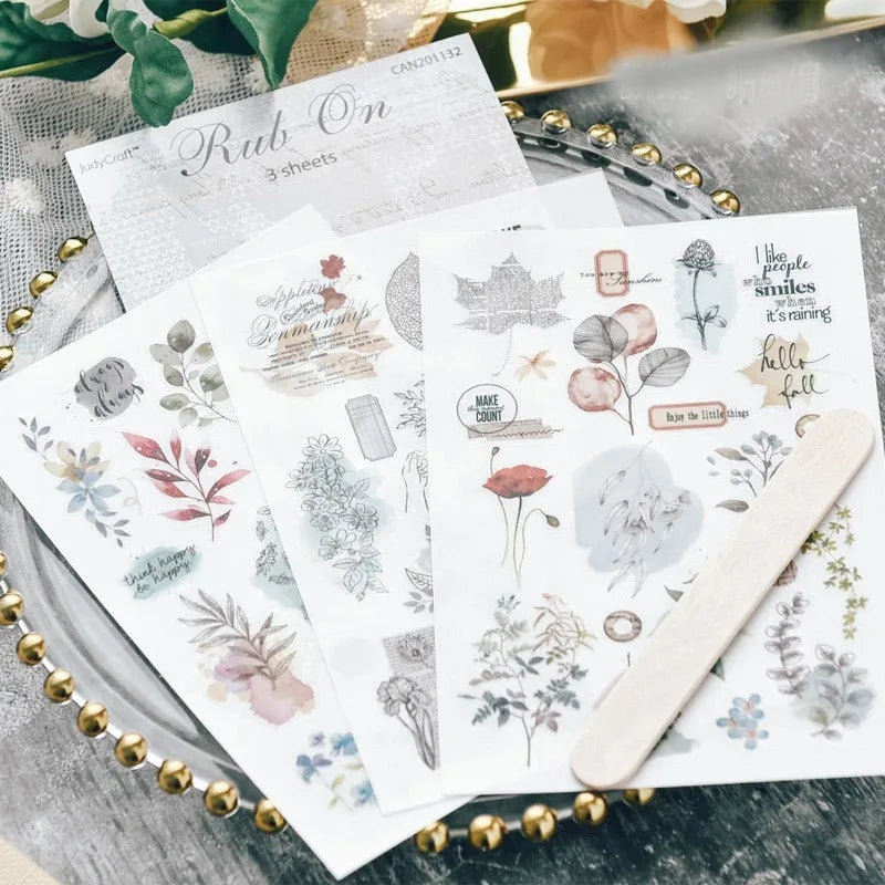 Plant 3pcs Stickers Set