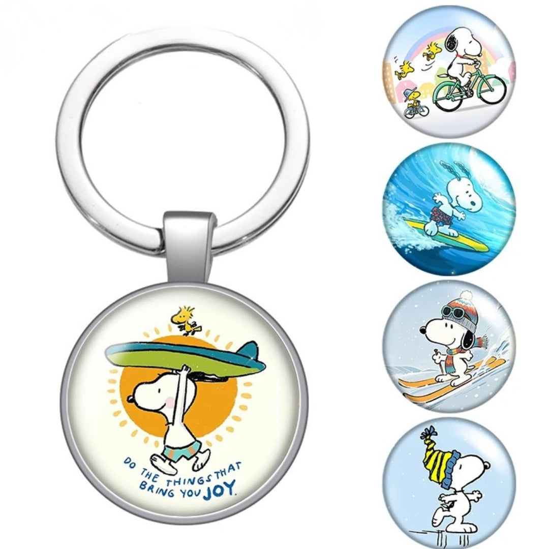 Snoopy Holiday Keychain