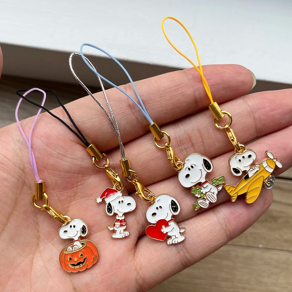 Snoopy Celebration Keychain Set (5pcs)