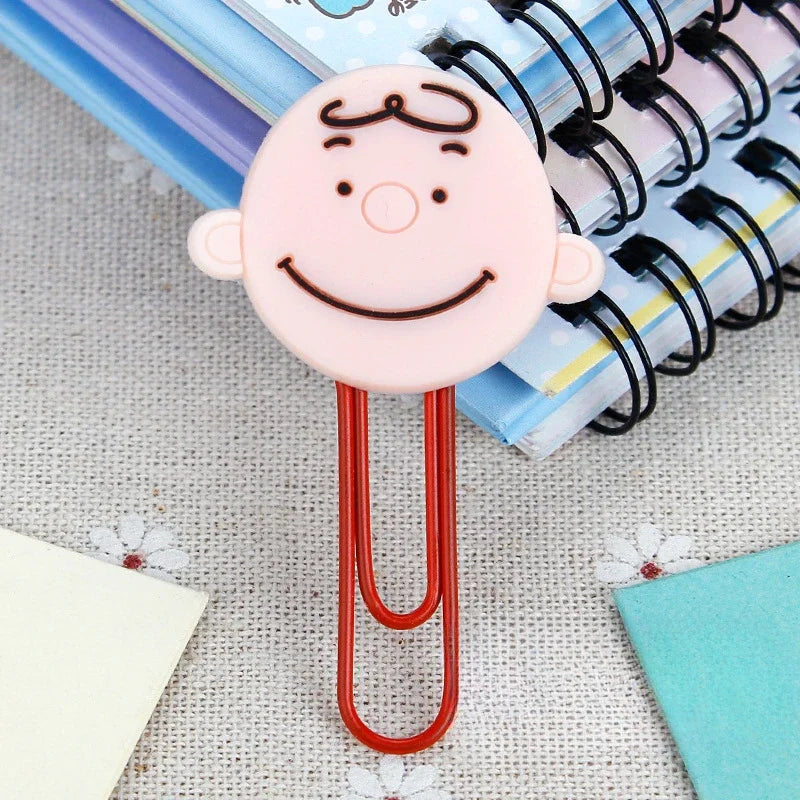 Snoopy & Charlie Paper Clip