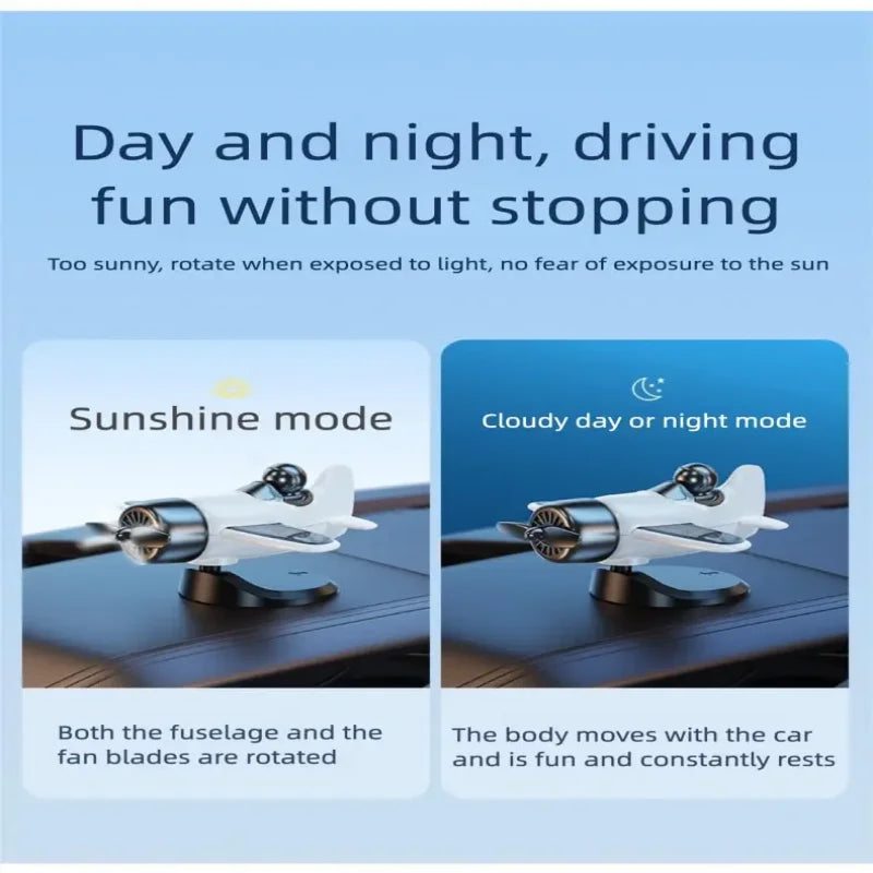 Airplane Solar Powered Car Accessories