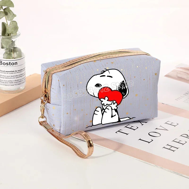 Snoopy Sparkle Cosmetic Bag
