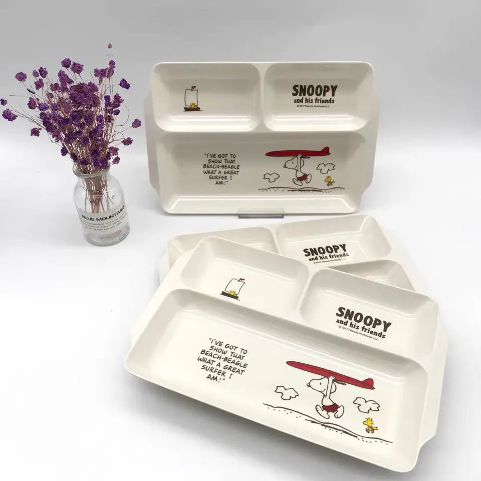 Snoopy Kawaii Plate