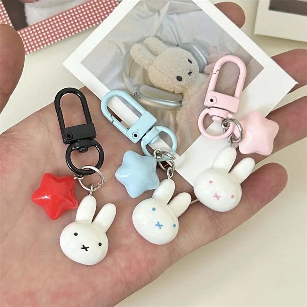 Miffy Star Keychain