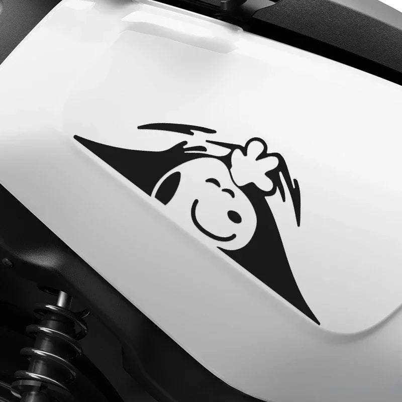 Snoopy Hi Car Sticker