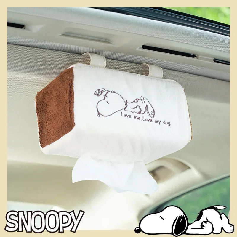 Snoopy Plush Tissue Box
