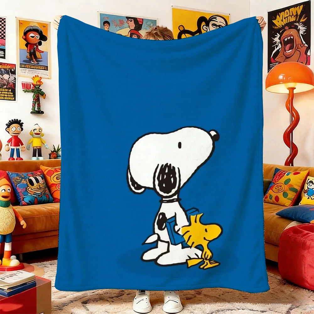 Snoopy Plushy Throw