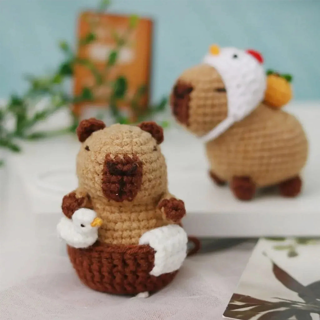 Capybara Diy Crochet Kit