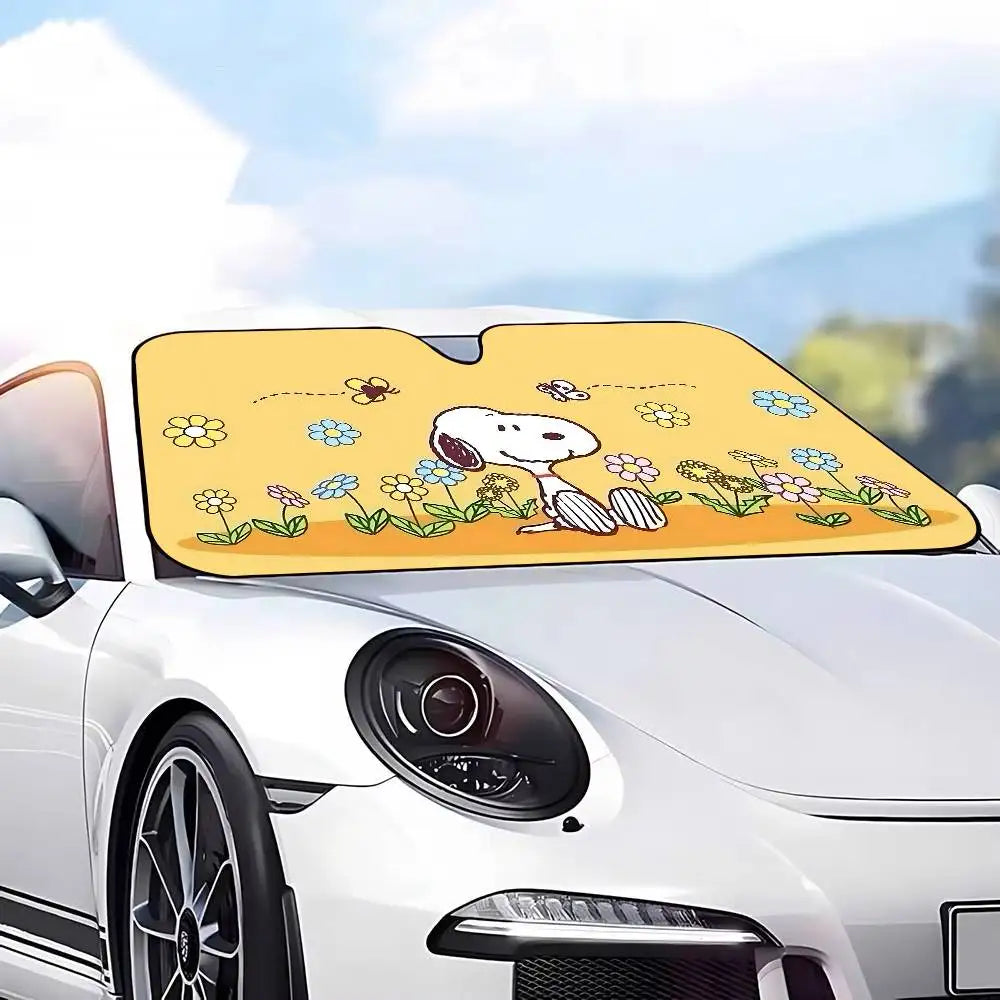Snoopy Love Windscreen Cover