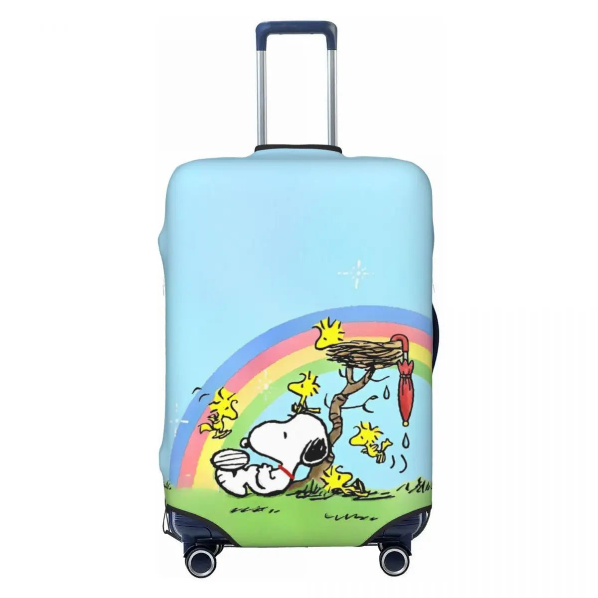 Snoopy Exploring Luggage Cover