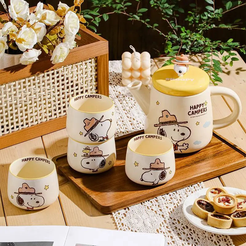 Snoopy Adorable Teapot Set