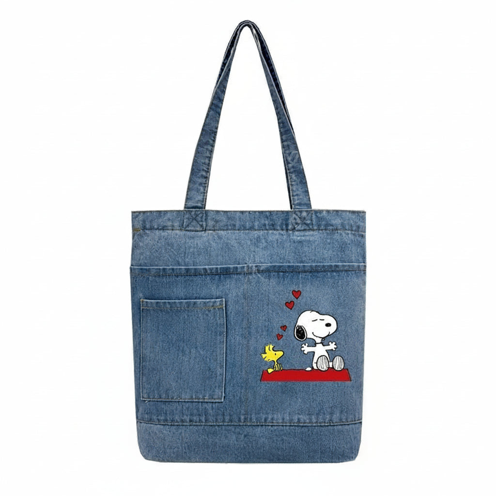 Snoopy Original Denim Bag