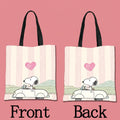 Snoopy Adore Tote Bag