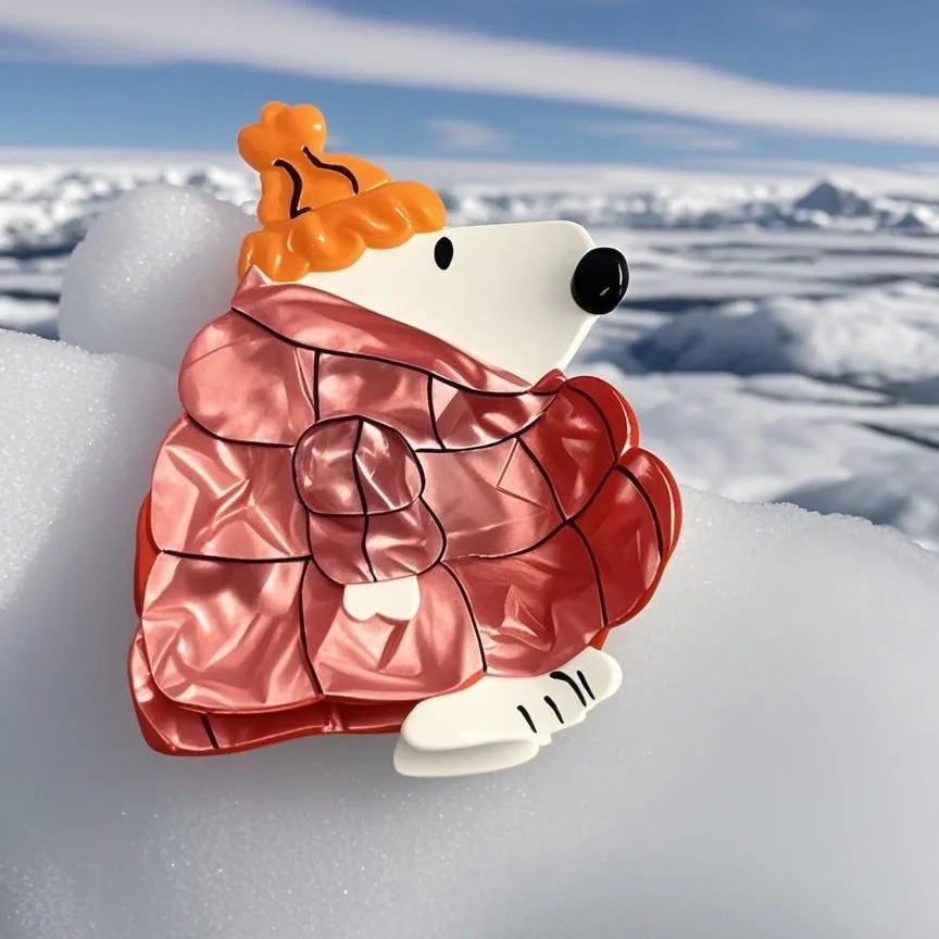 Snoopy Cozy Claw Clip