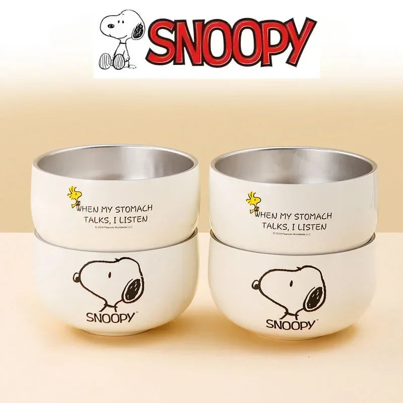 Snoopy Stainless Steel Bowl