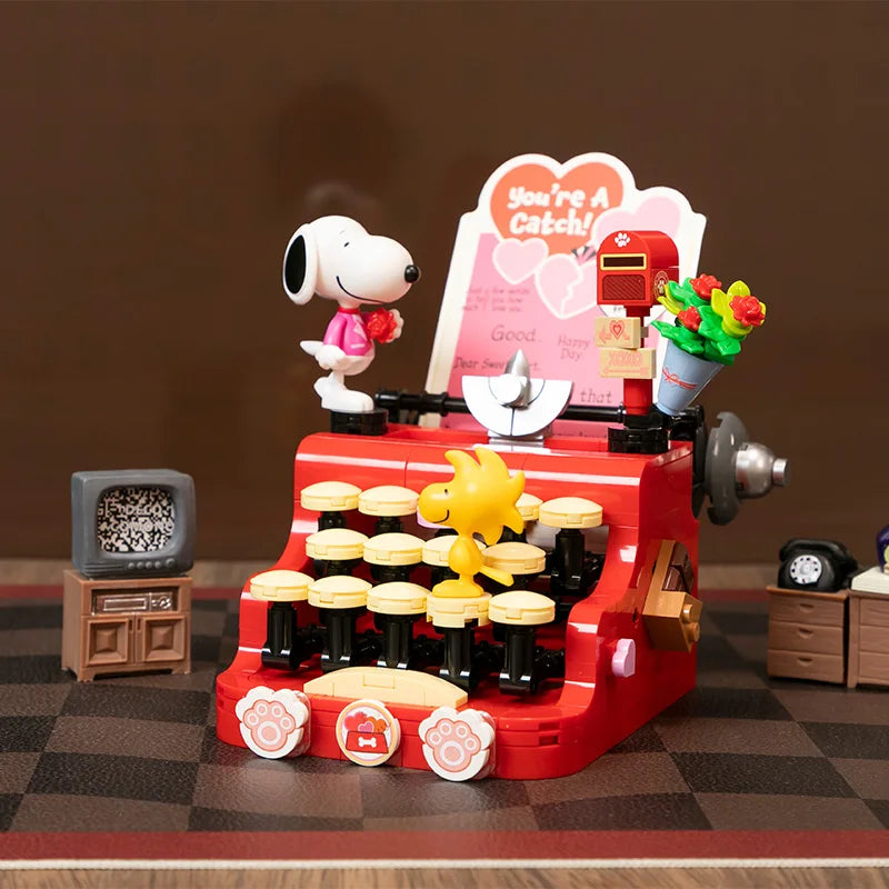 Snoopy Retro Building Blocks