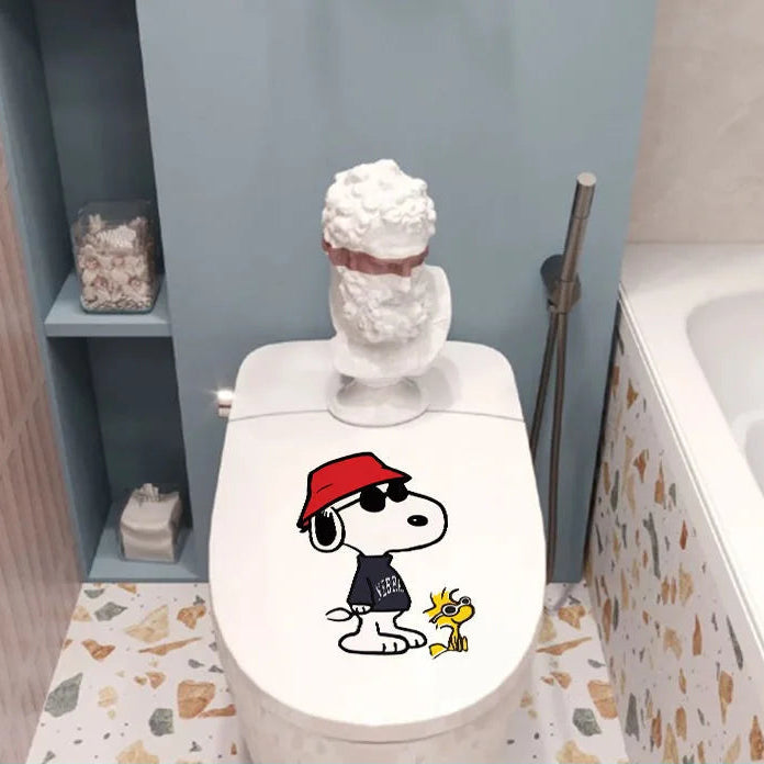 Snoopy Toilet Sticker