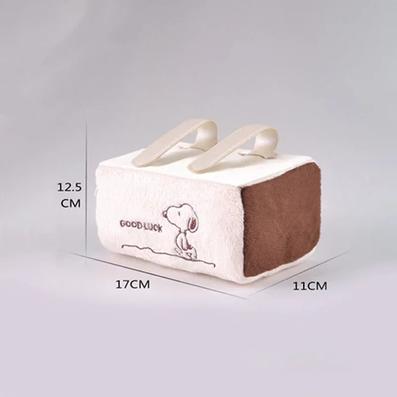 Snoopy Plush Tissue Box