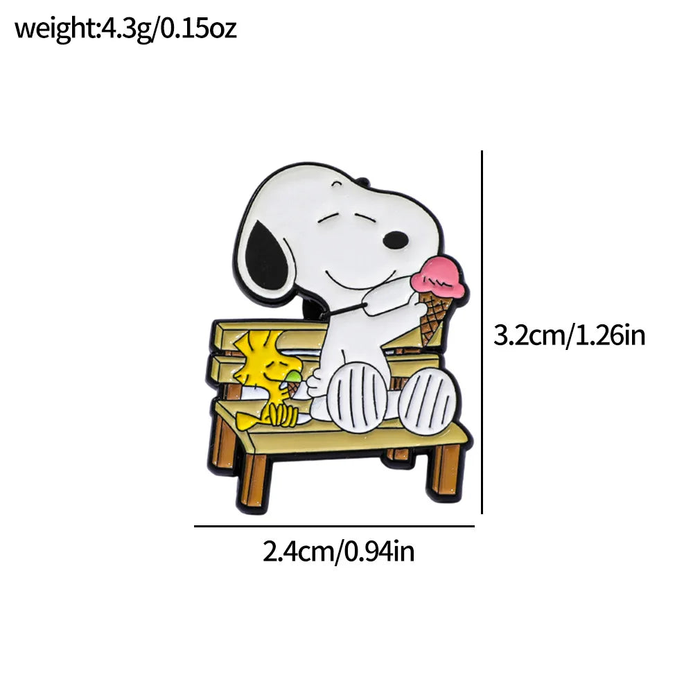Snoopy Mood Brooch