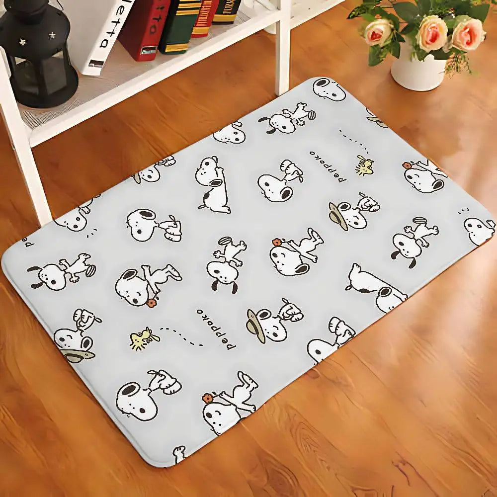 Snoopy Playful Bath Mat