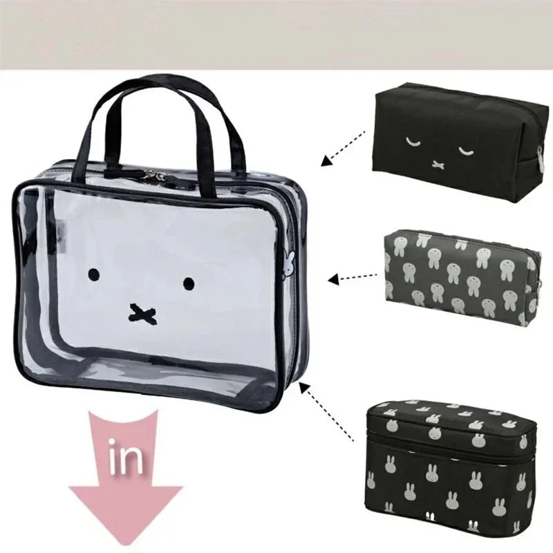 Miffy Kawaii Storage Bag 4pcs