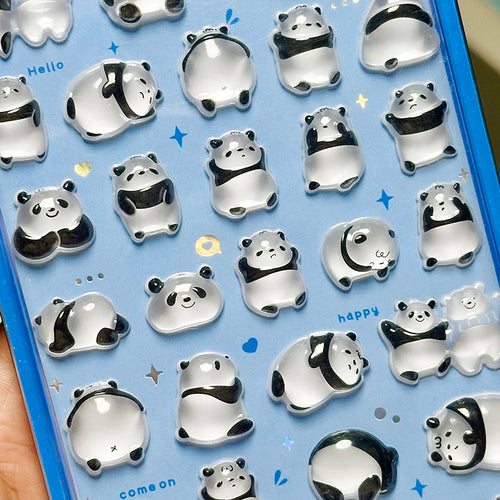 Adorable 3D Bubble Stickers