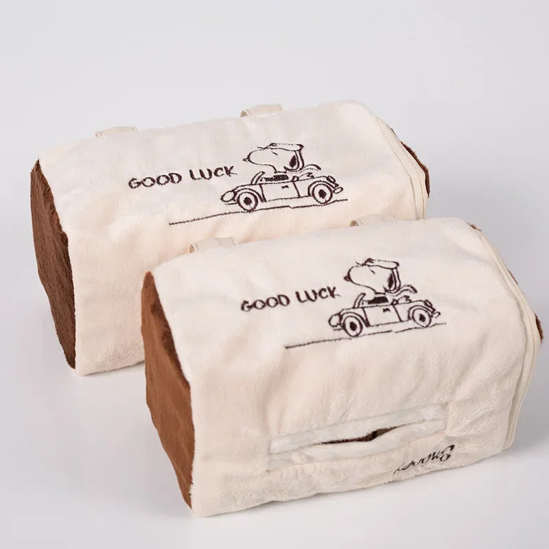 Snoopy Plush Tissue Box