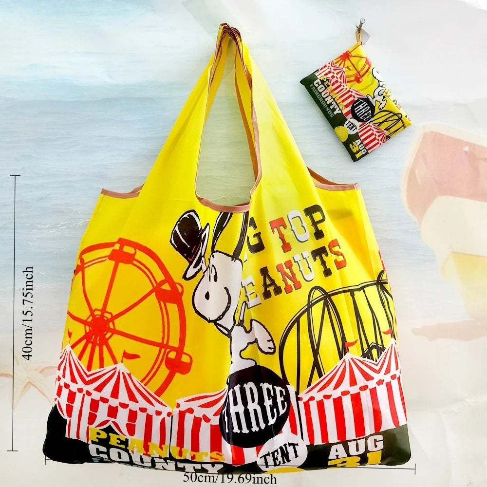 Snoopy Friends Foldable & Expandable Bag