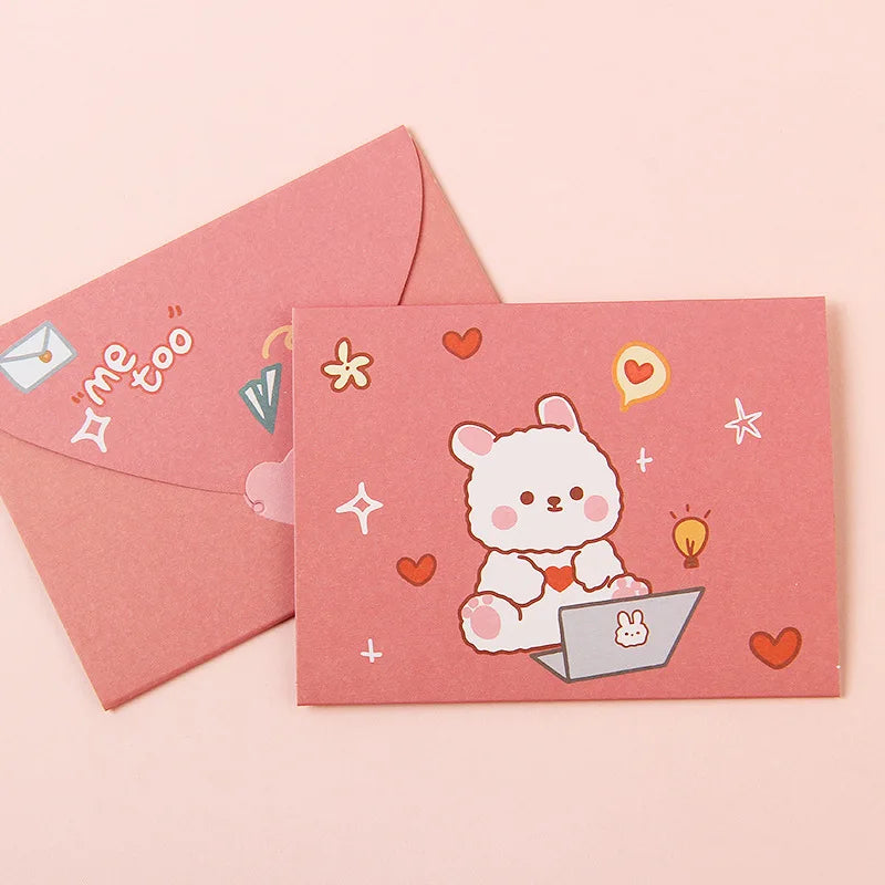 Geeky Bear 50pcs Greeting Cards Set