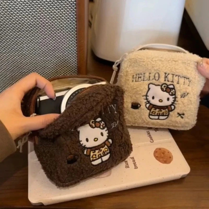 Hello Kitty Plush Storage Bag