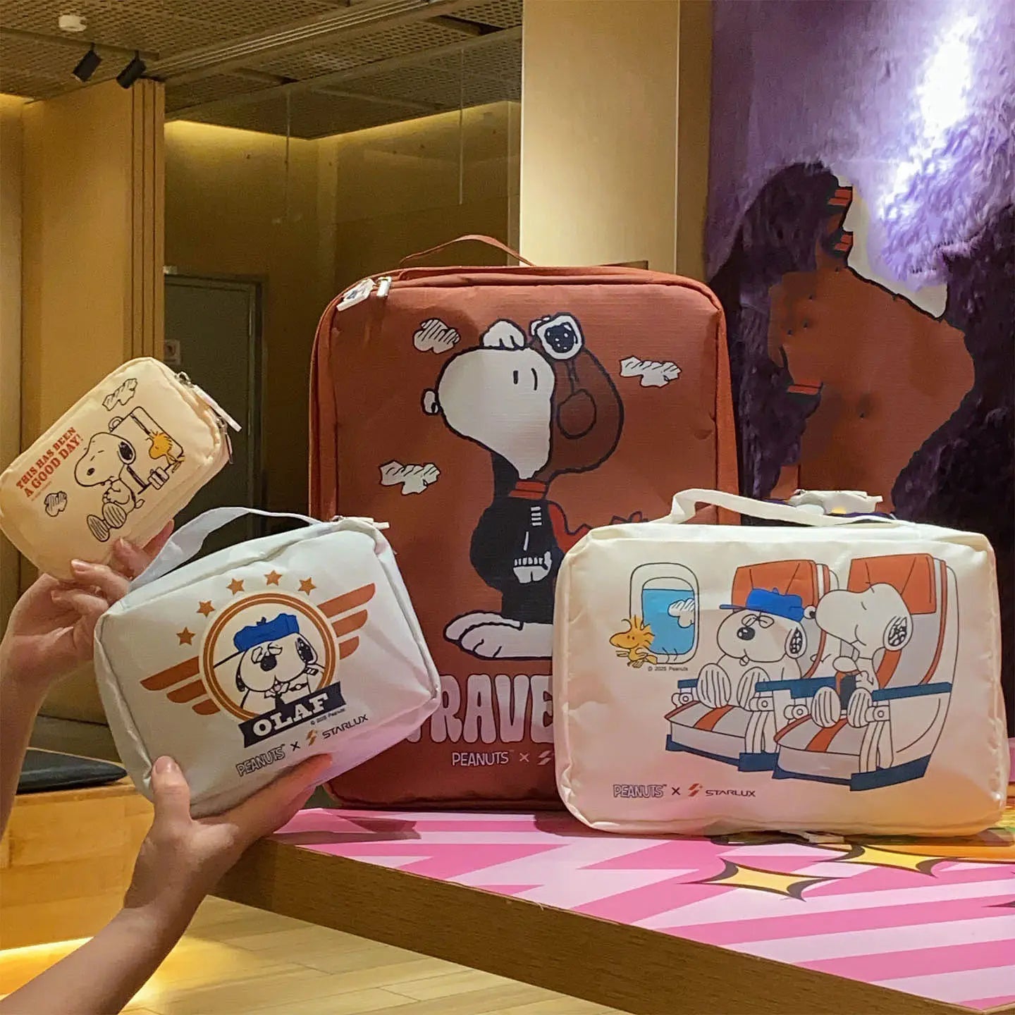 Snoopy Travel Storage Bag