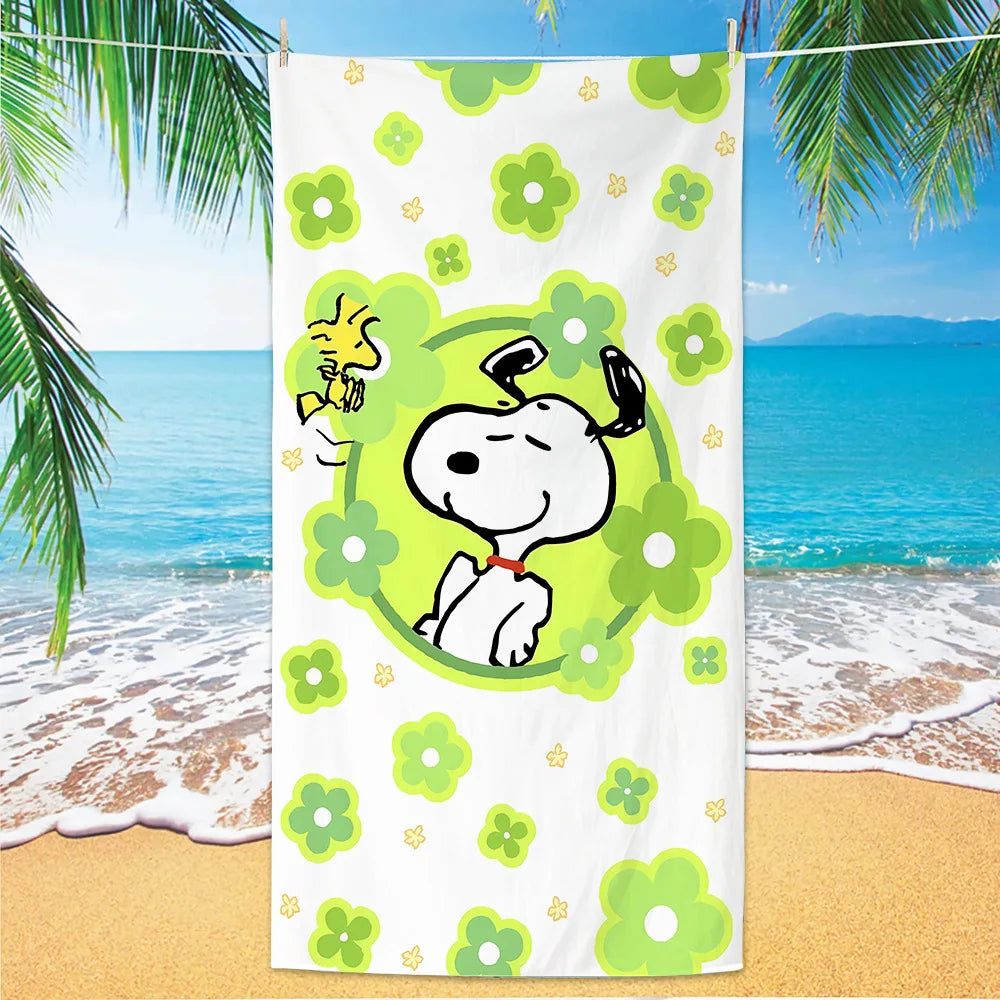 Snoopy Happy Towel
