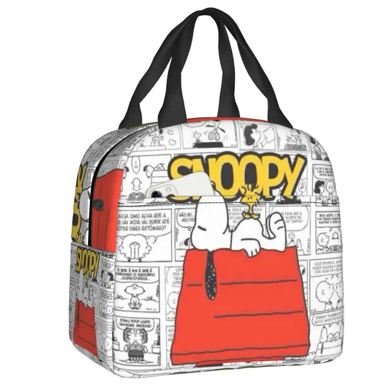 Snoopy Home Lunch Bag