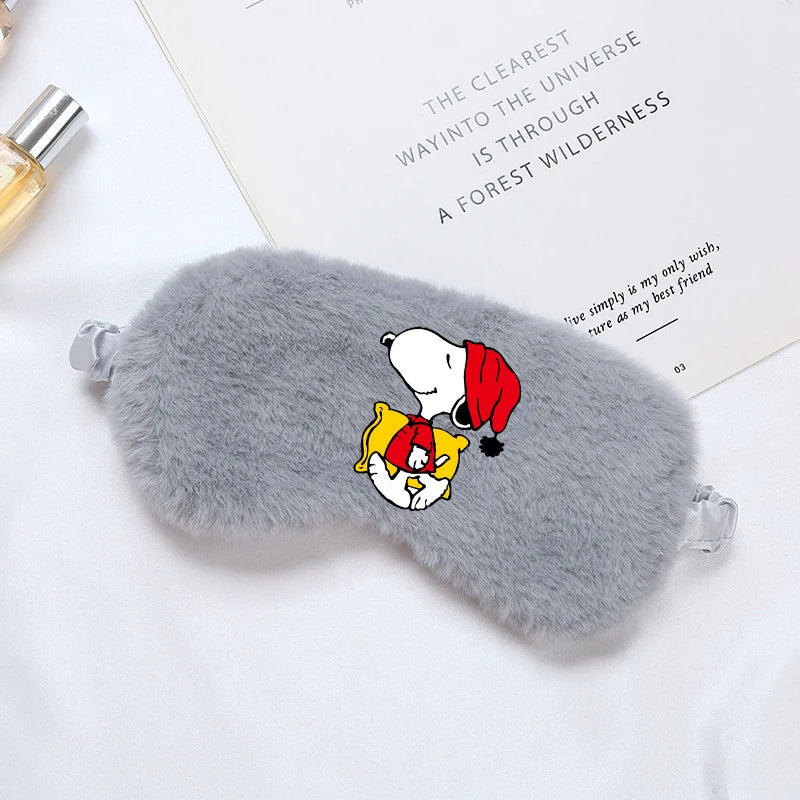 Snoopy Plushy Eye Mask