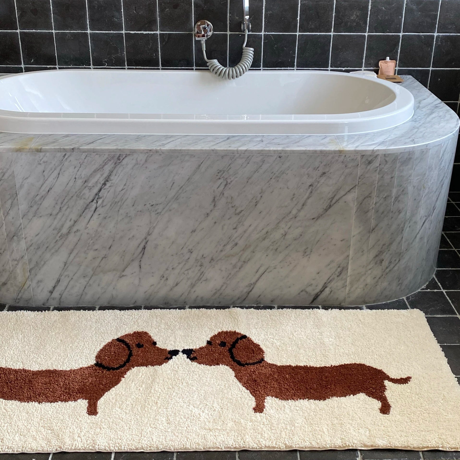 Dachshund Bath Mat