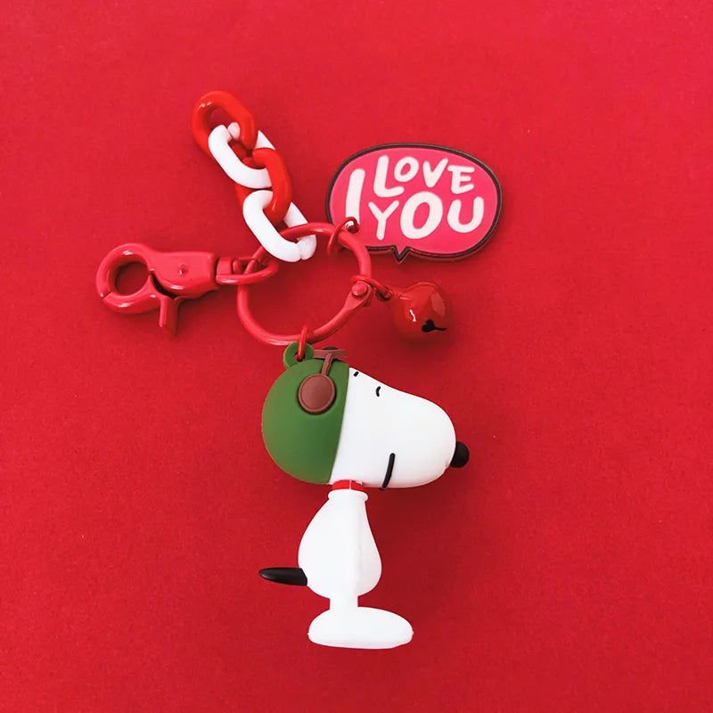 Snoopy Moody Keychain