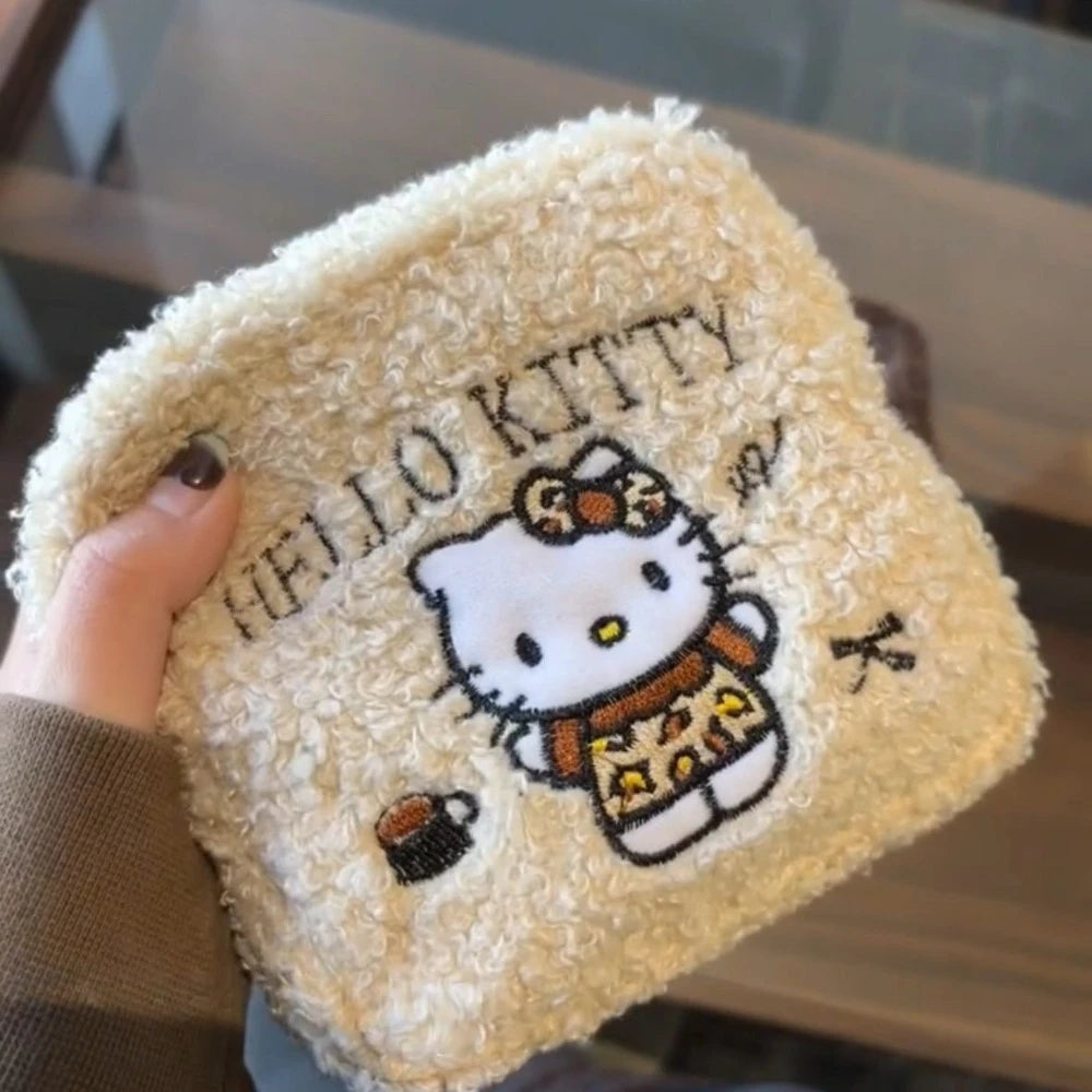 Hello Kitty Plush Storage Bag