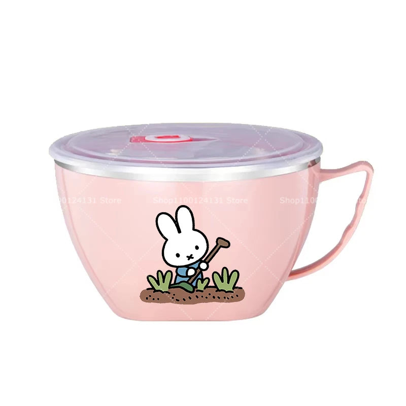 Miffy Foodie Stainless Steel Lunch Bowl