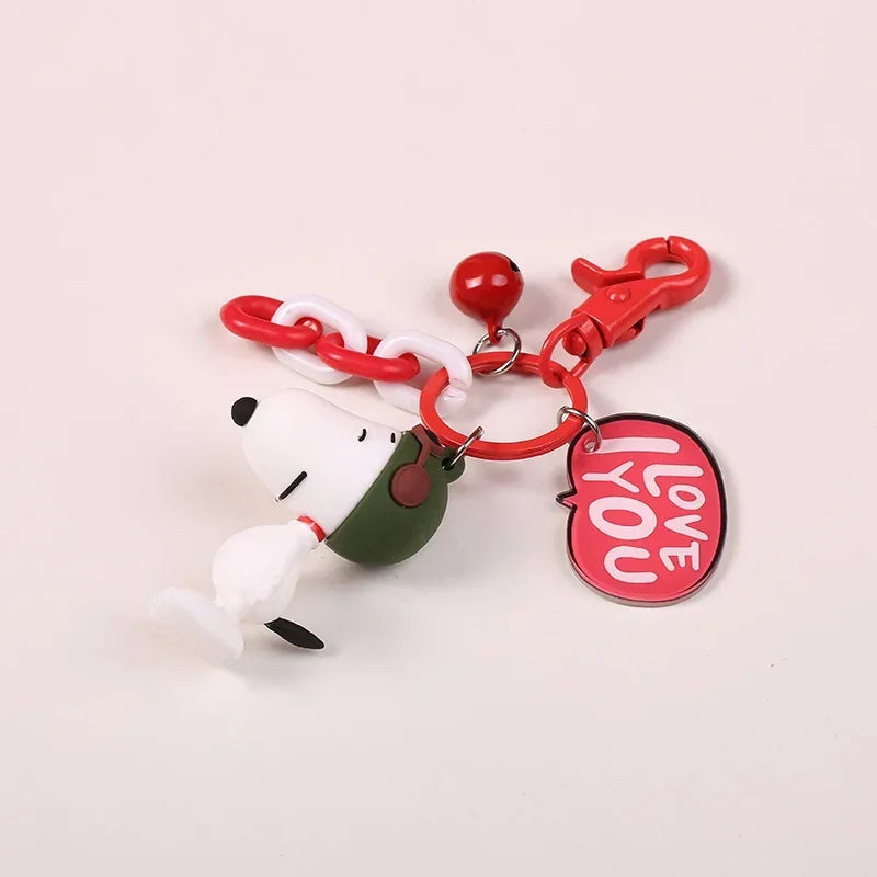 Snoopy Moody Keychain