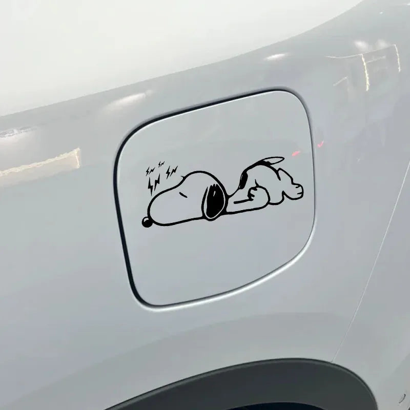 Snoopy Cheeky Car Sticker