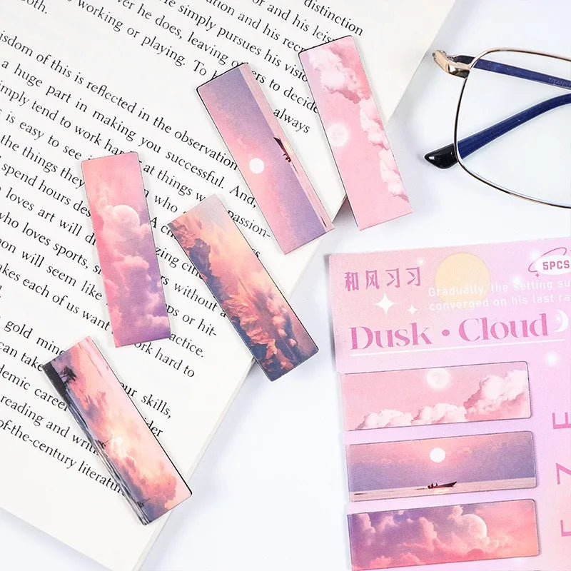 Natural Beauty Bookmark 5pcs