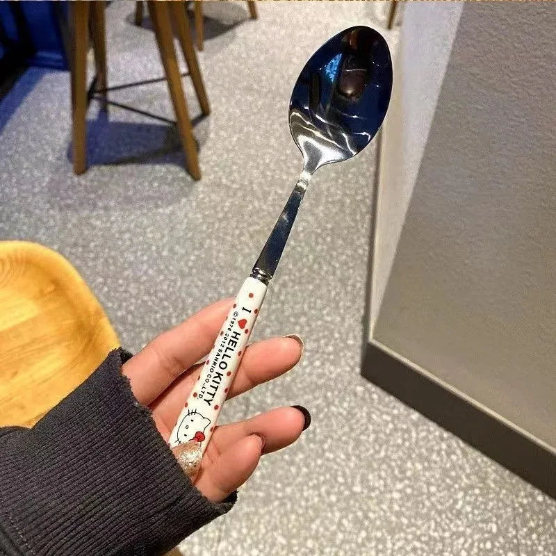 Hello Kitty Stainless Steel Cutlery Set