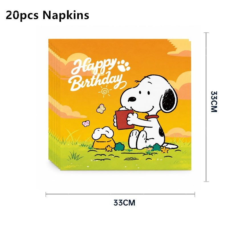 Snoopy & Friends Party Decor