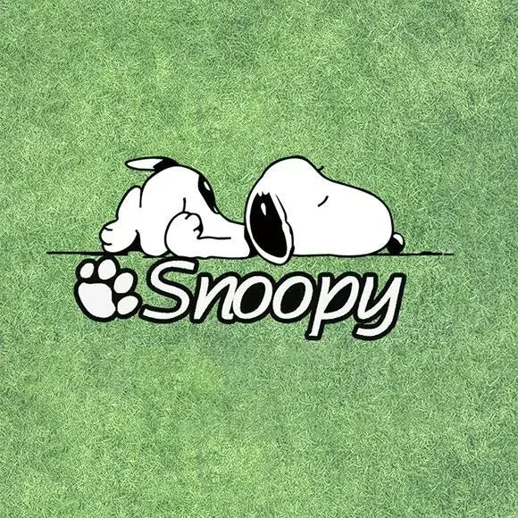 Snoopy Moods Car Sticker