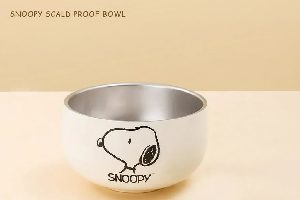 Snoopy Stainless Steel Bowl