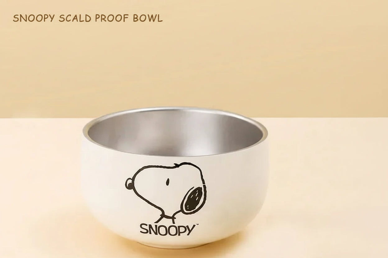 Snoopy Stainless Steel Bowl