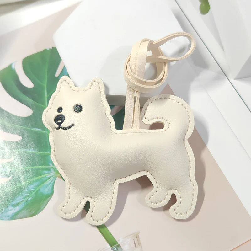 Spitz Dog Bag Charm